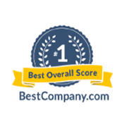 bestcompany.com number 1 overall badge