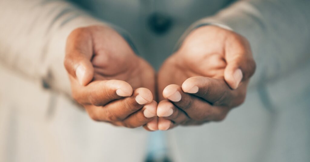 Supportive hands | Donating a timeshare