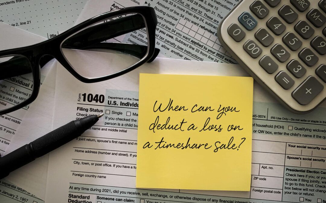 Can You Write Off Your Timeshare?