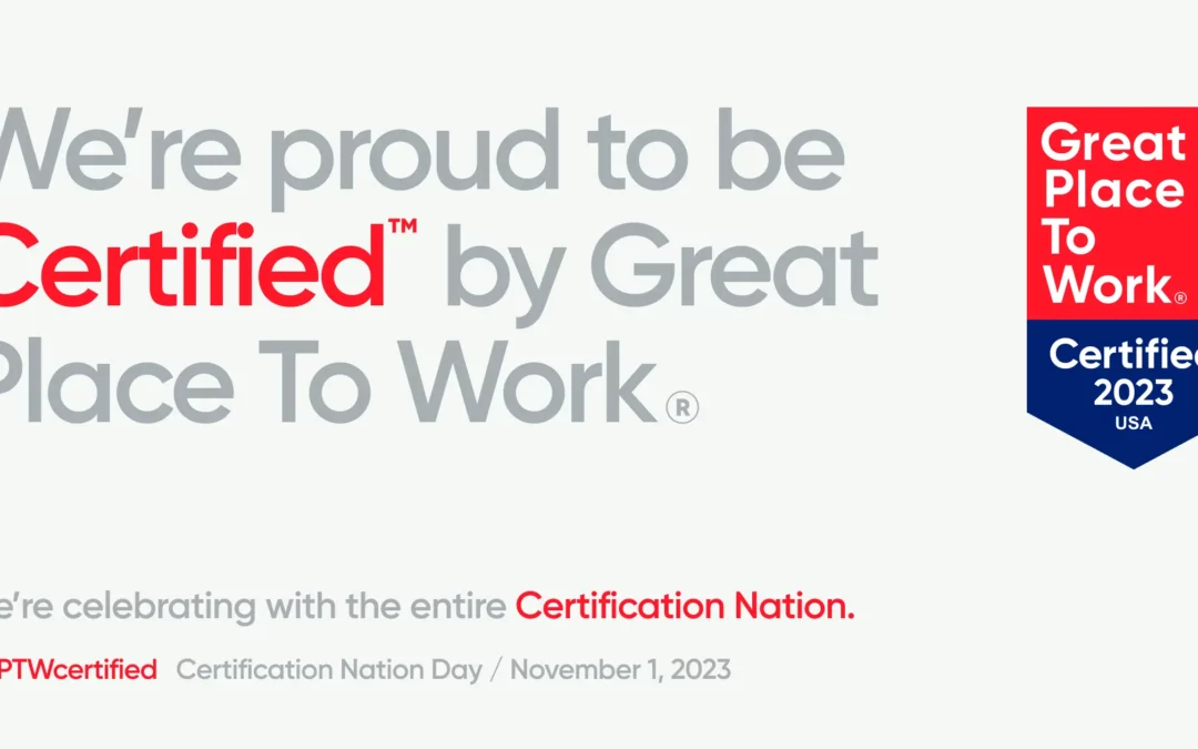 Wesley Financial Group Earns 2023 Great Place To Work Certification