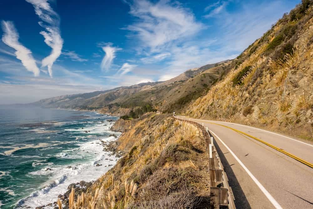 California coastal highway with mountains and ocean | California Timeshare Cancellation