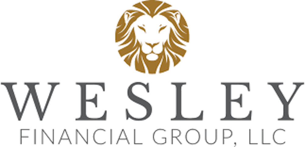 Wesley Financial Group logo with a lion | Florida Timeshare Cancellation