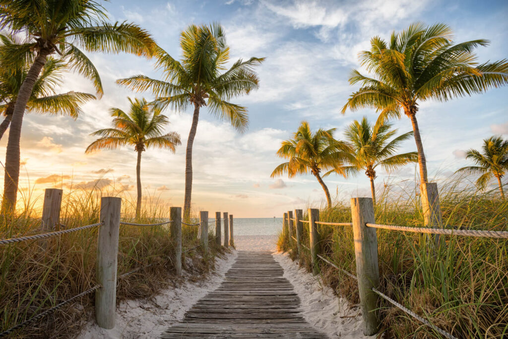 Florida Keys beach entrance | Florida timeshare cancellation