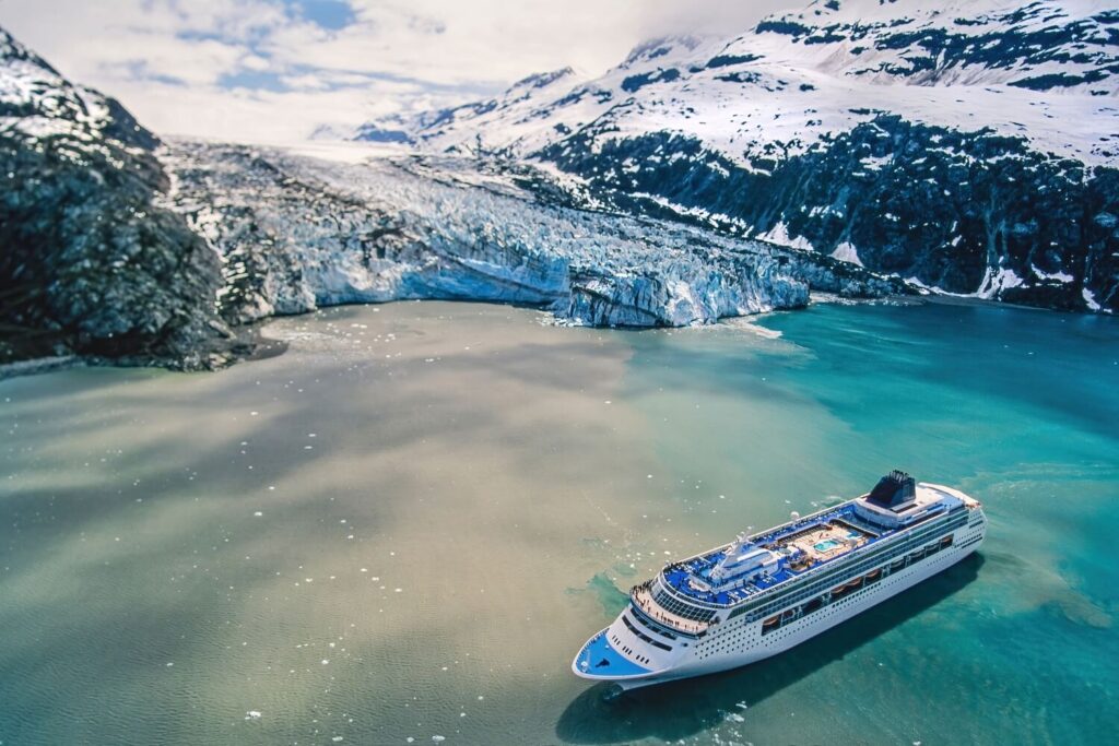 Cruise ship in the ocean | Timeshare cancellation in Alaska