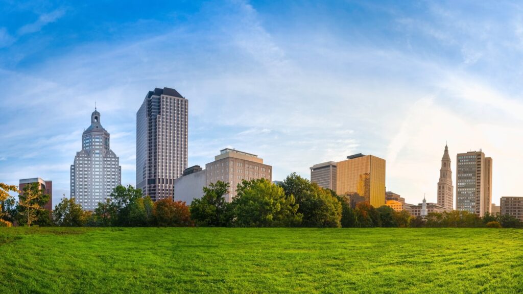 Panoramic view of the city | Timeshare cancellation in Connecticut