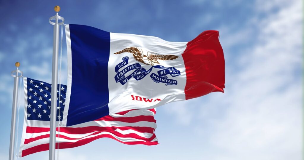 Iowa state flag | Timeshare cancellation in Iowa