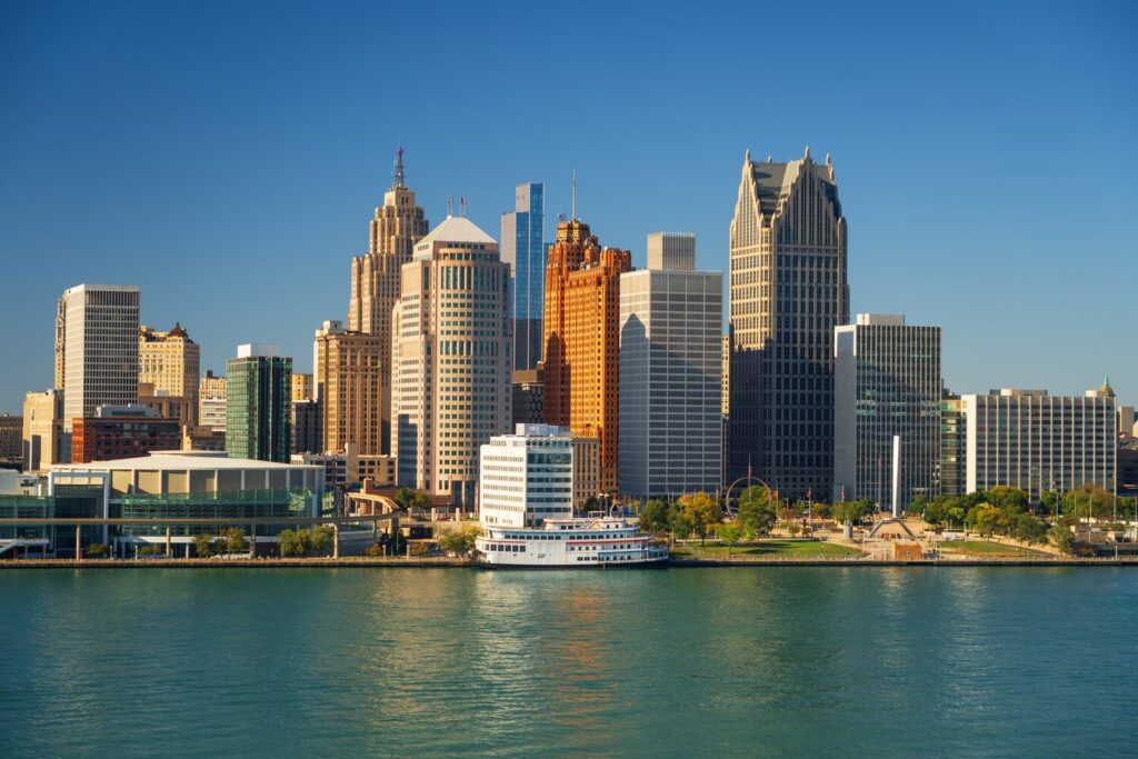 Detroit skyline | Michigan timeshare cancellation