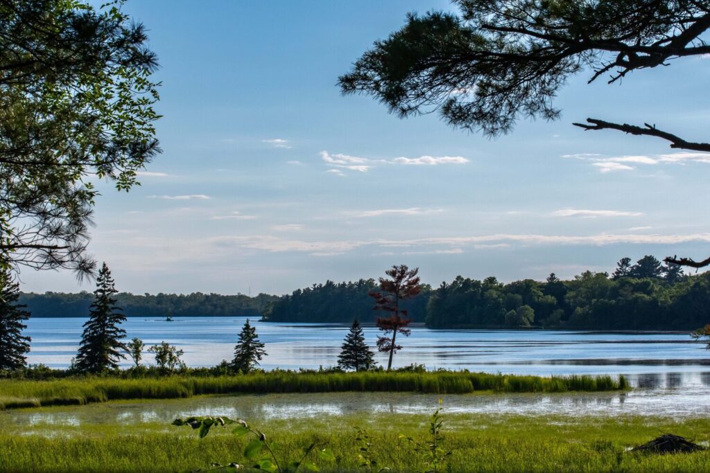 Scenic lake in a park | Minnesota timeshare cancellation
