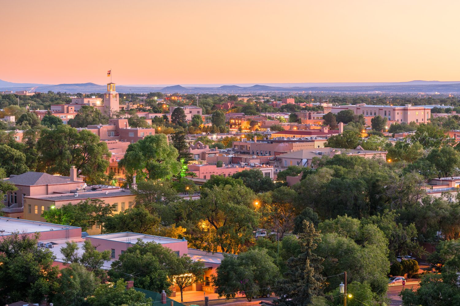 Aerial view of Santa Fe | New Mexico timeshare cancellation