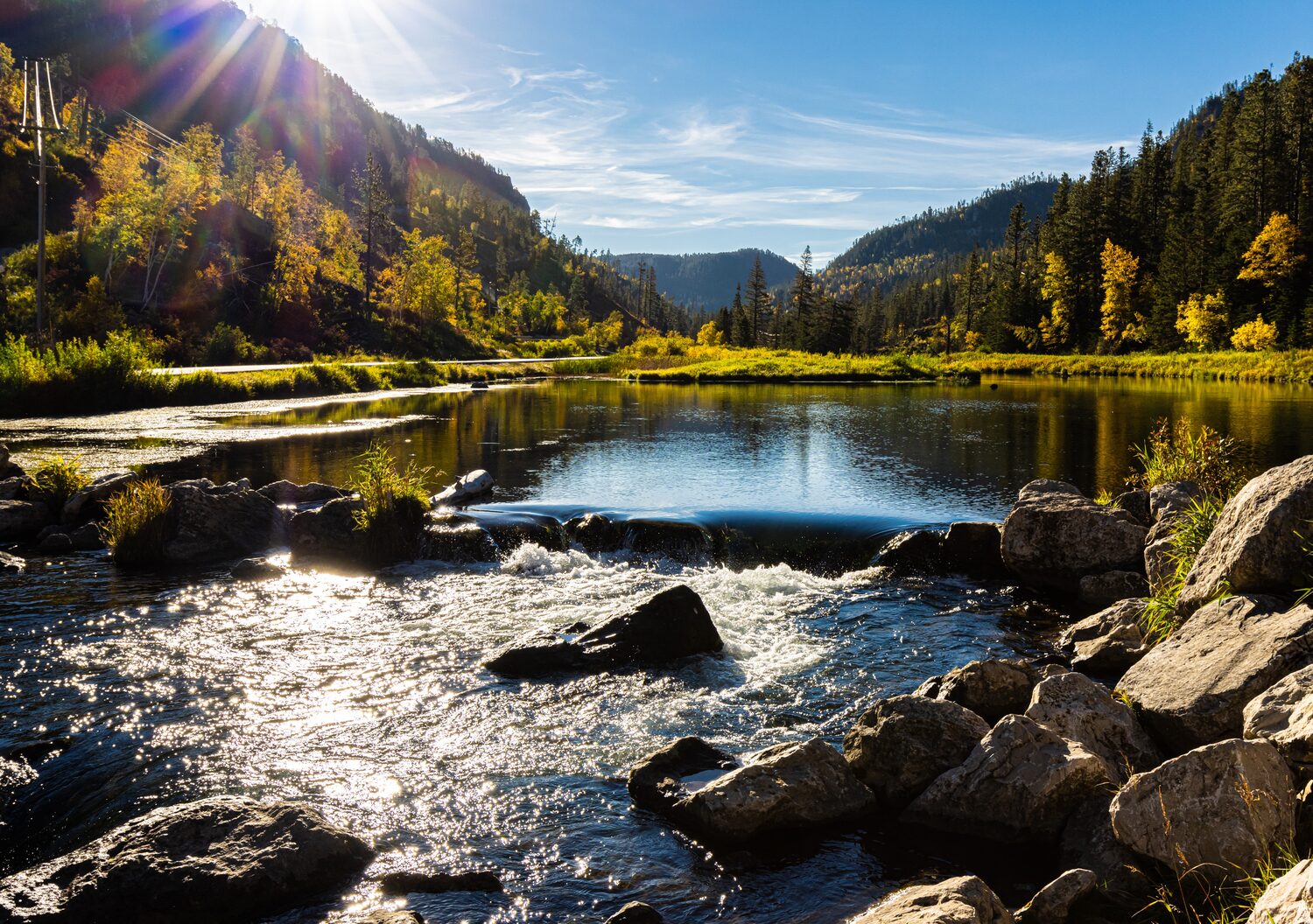 A creek with rocks | South Dakota timeshare cancellation