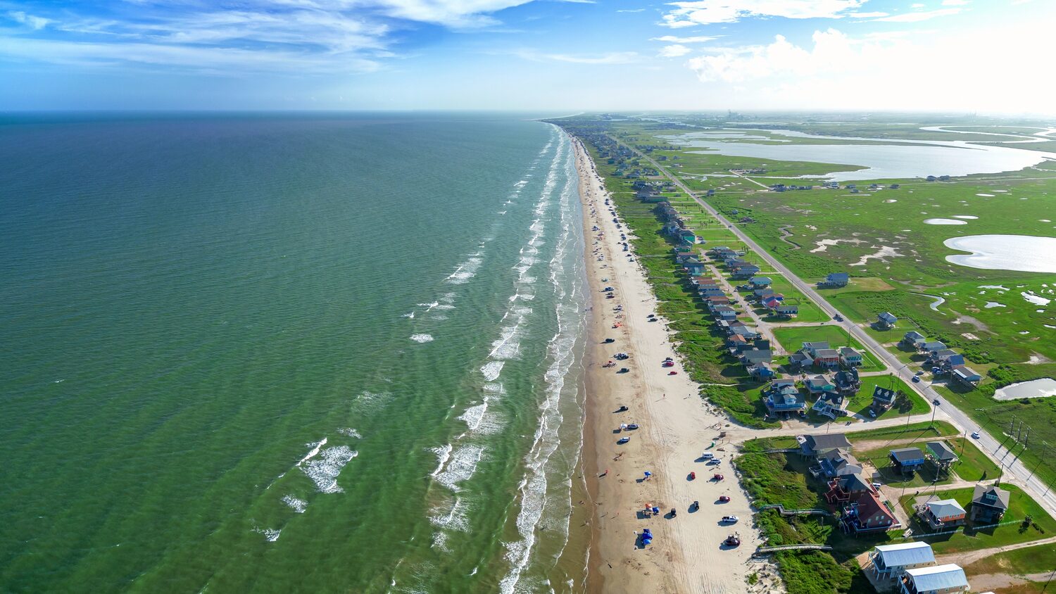 Aerial view of a beach | Texas timeshare cancellation