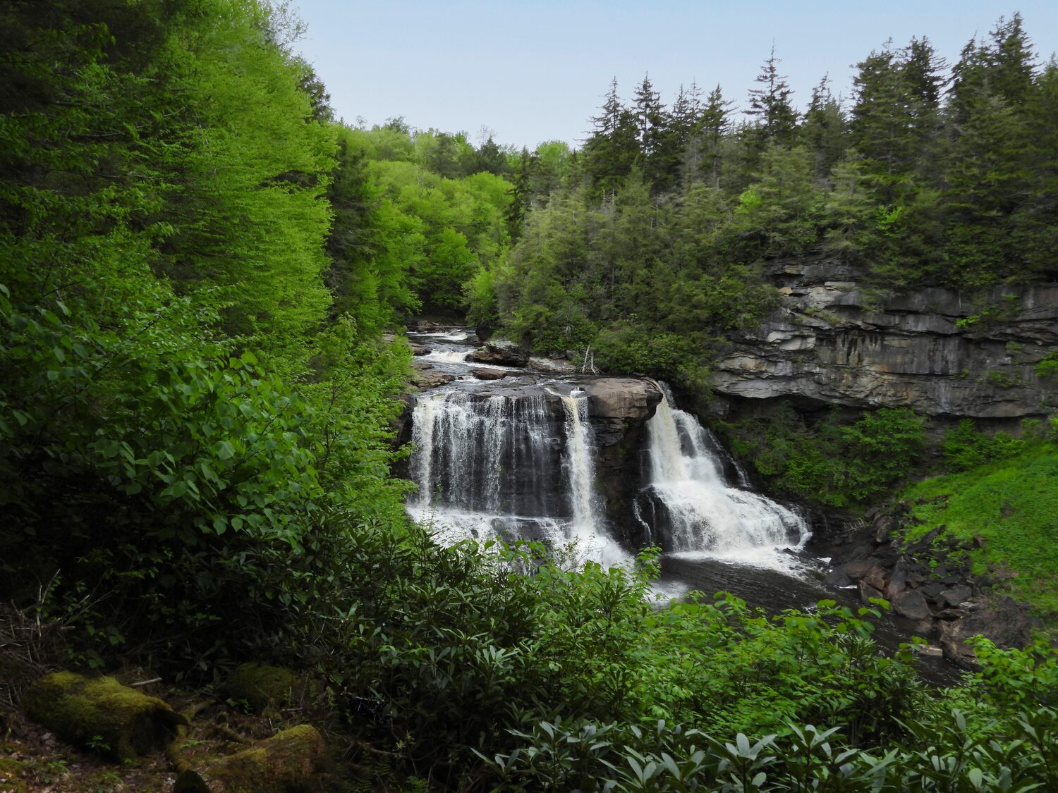 Waterfall in a park | West Virginia timeshare cancellation