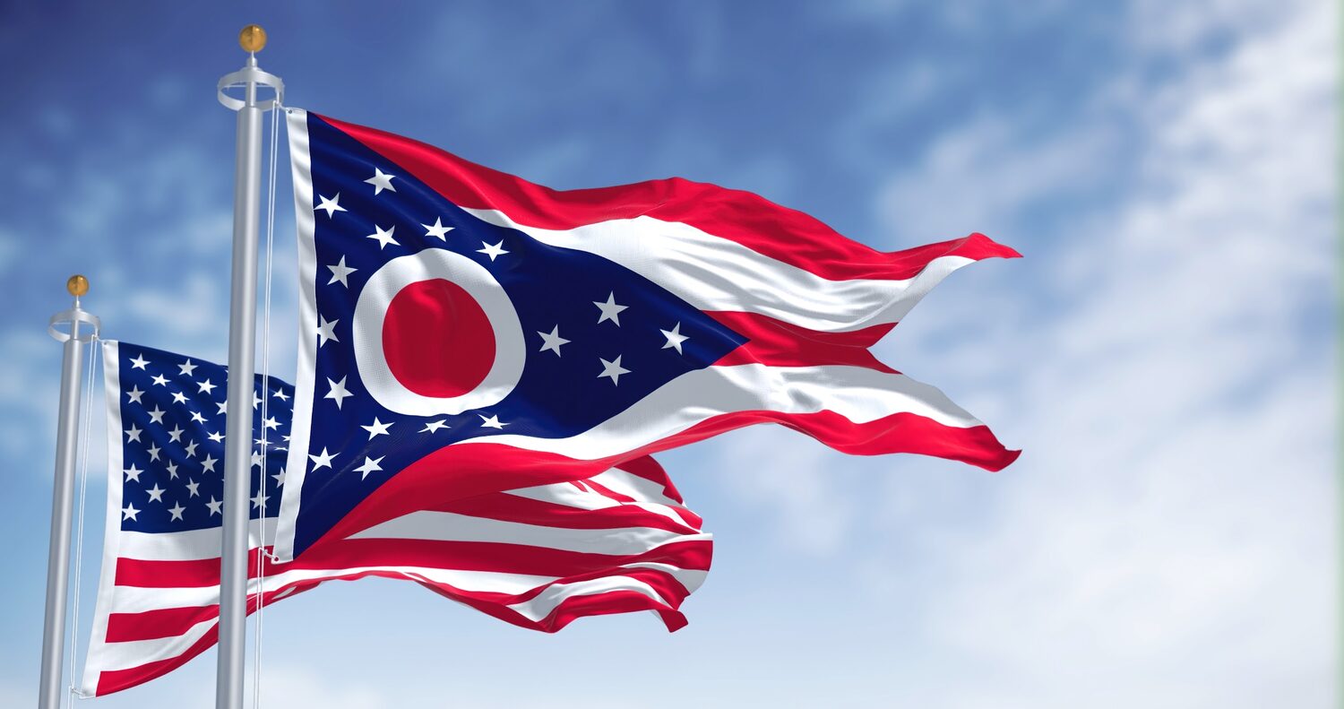 State flag waving in the wind | Ohio timeshare cancellation