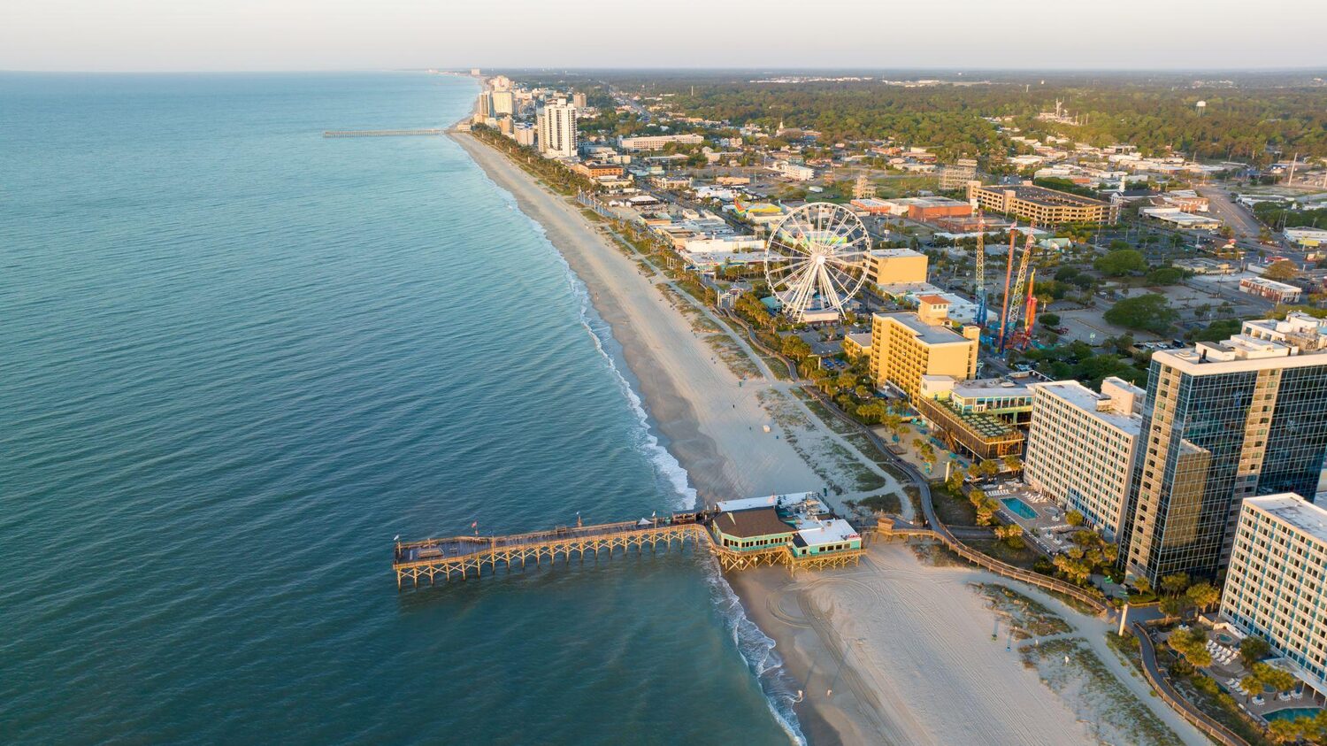 Aerial view of Myrtle Beach | How to refinance a timeshare