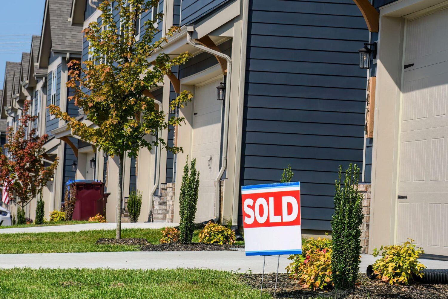 “Sold” sign alongside a property | How to refinance a timeshare