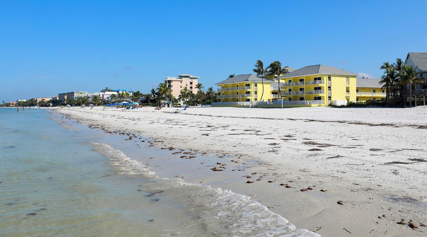 Yellow properties next to a beach | Can you sell a timeshare?